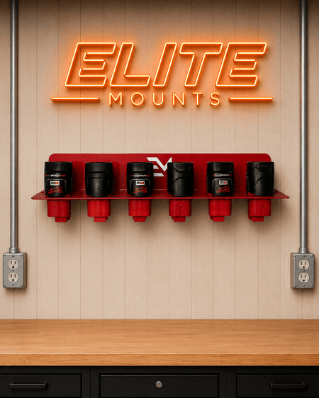 Elite Mounts Battery Holder - Compatible with Milwaukee 12v Battery, photo 5 of 5