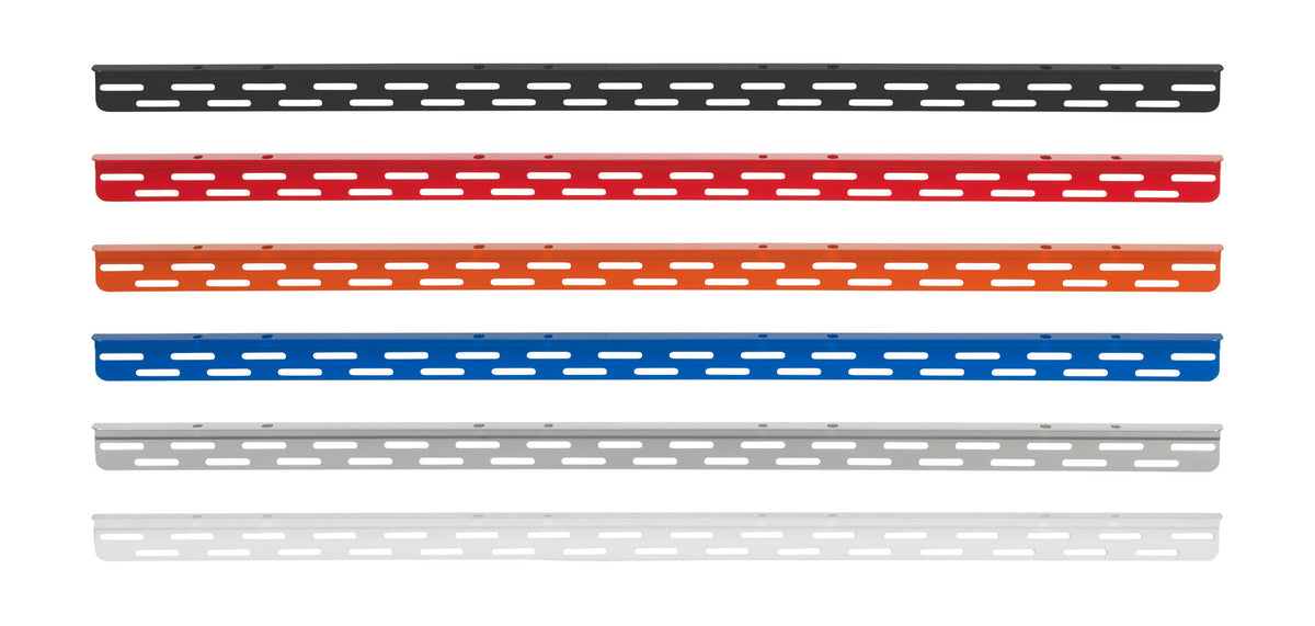OmniWall 32" Top Wall Cleat shown in all available colors