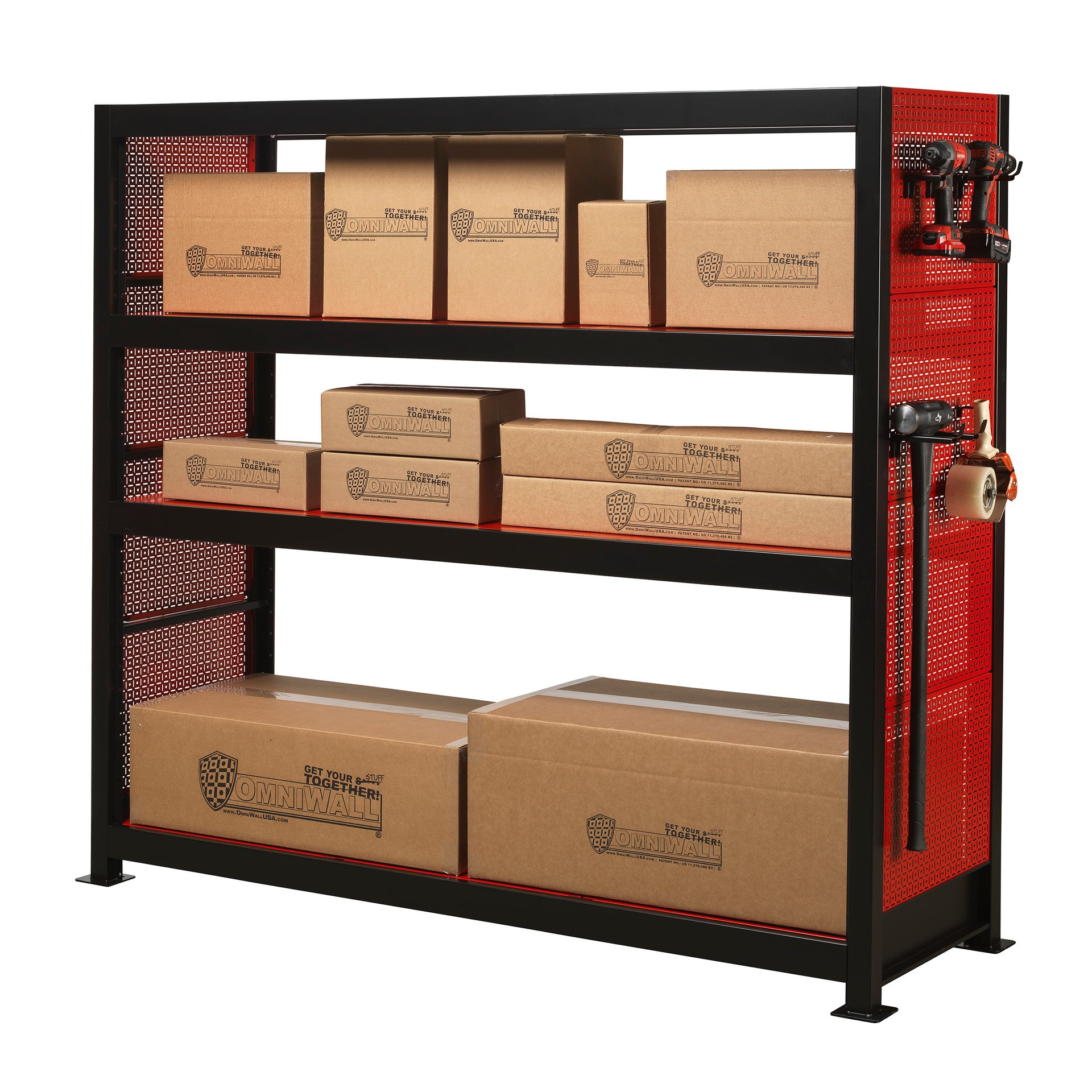 OmniRack Heavy Duty Storage Rack (6'x2'x6')