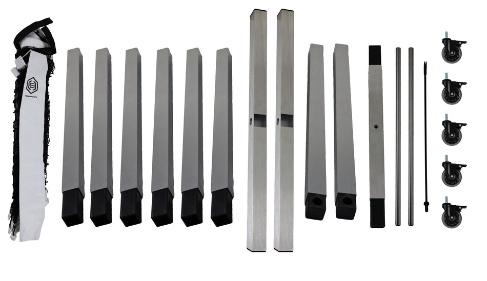 Dominator Pro Max pickleball net replacement posts and sections