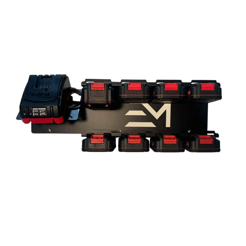 Elite Mounts Battery Organizer Charging Station compatible with Bauer 20v, photo 3 of 5