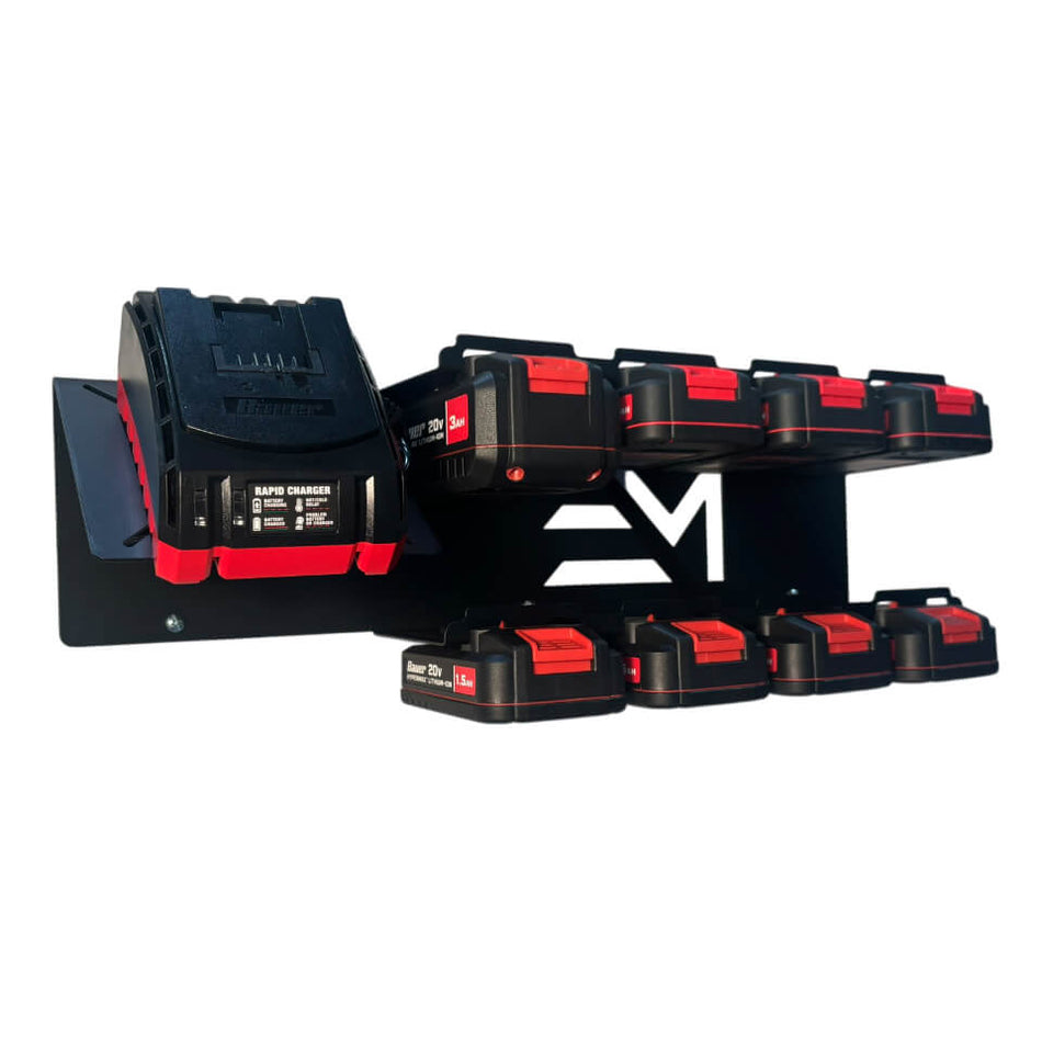 Elite Mounts Battery Organizer Charging Station compatible with Bauer 20v, photo 1 of 5