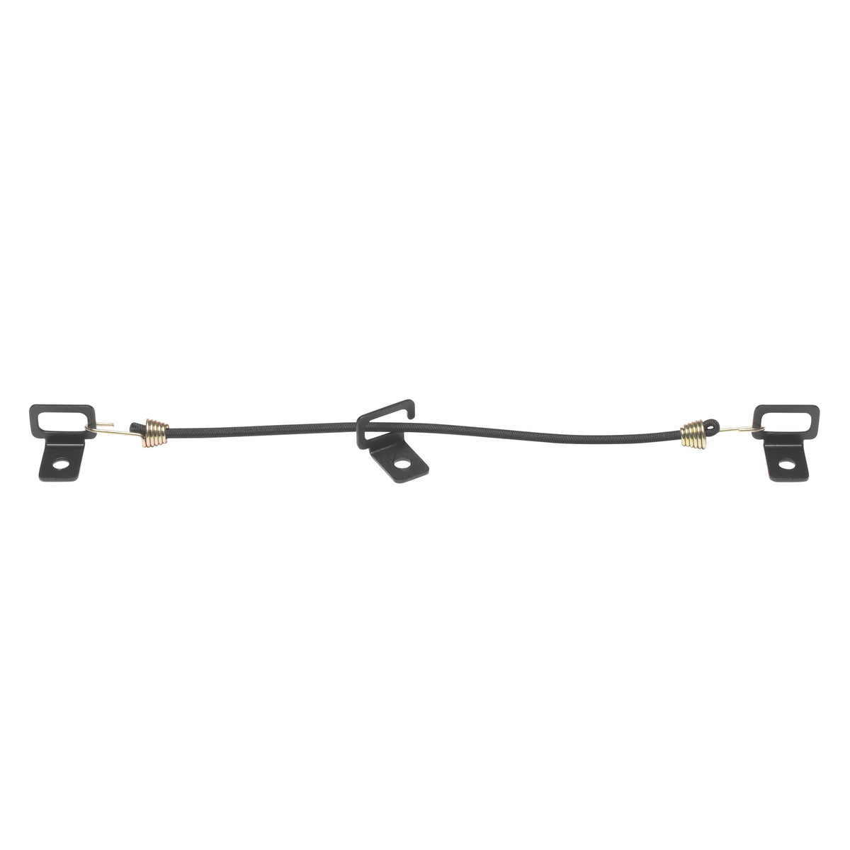 OmniWall 3 Piece Bungee Cord Set on steel slatwall