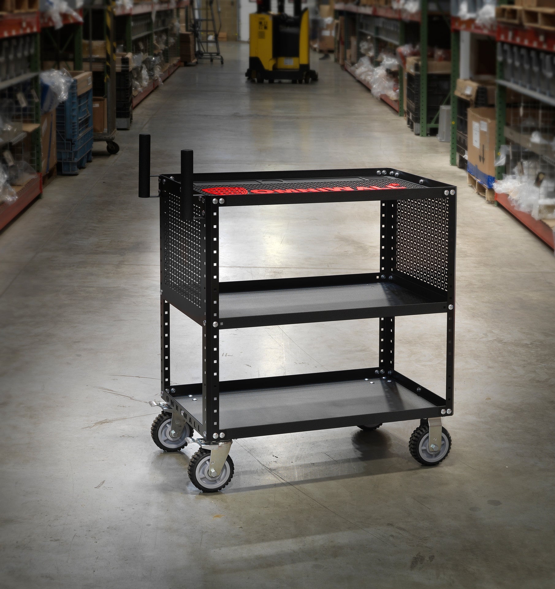 Heavy-Duty OmniCart Base Series in black