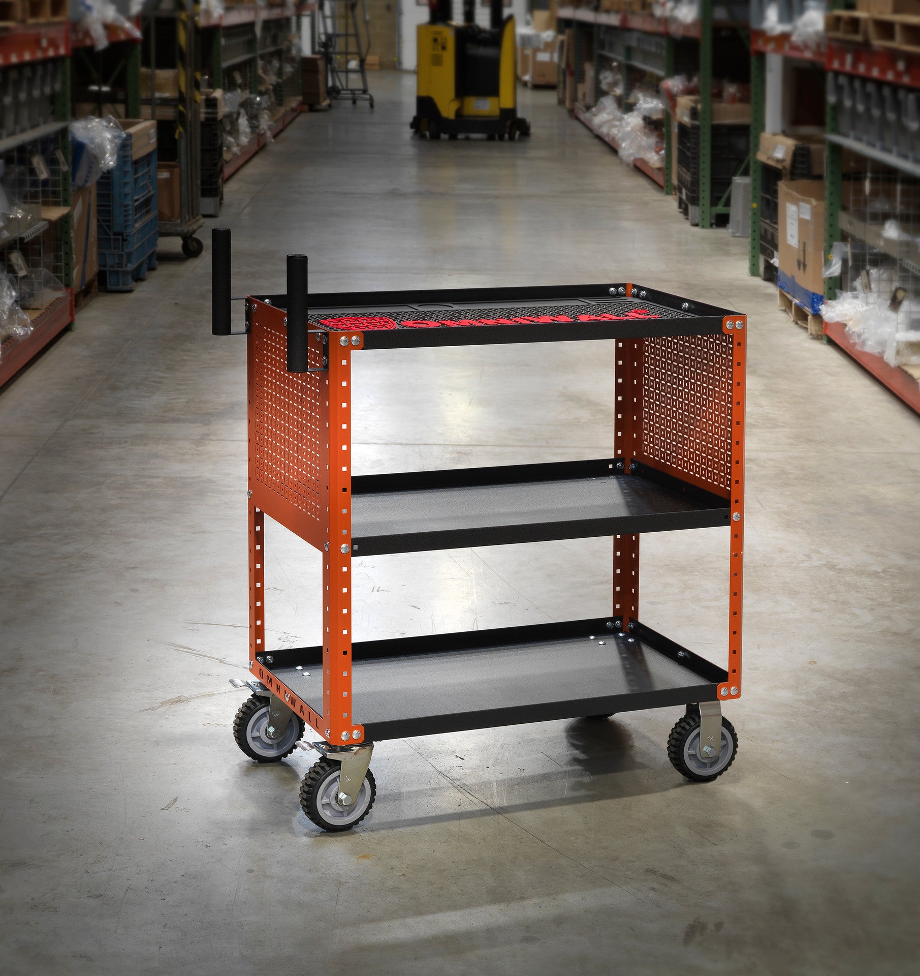 Heavy-Duty OmniCart Base Series in orange