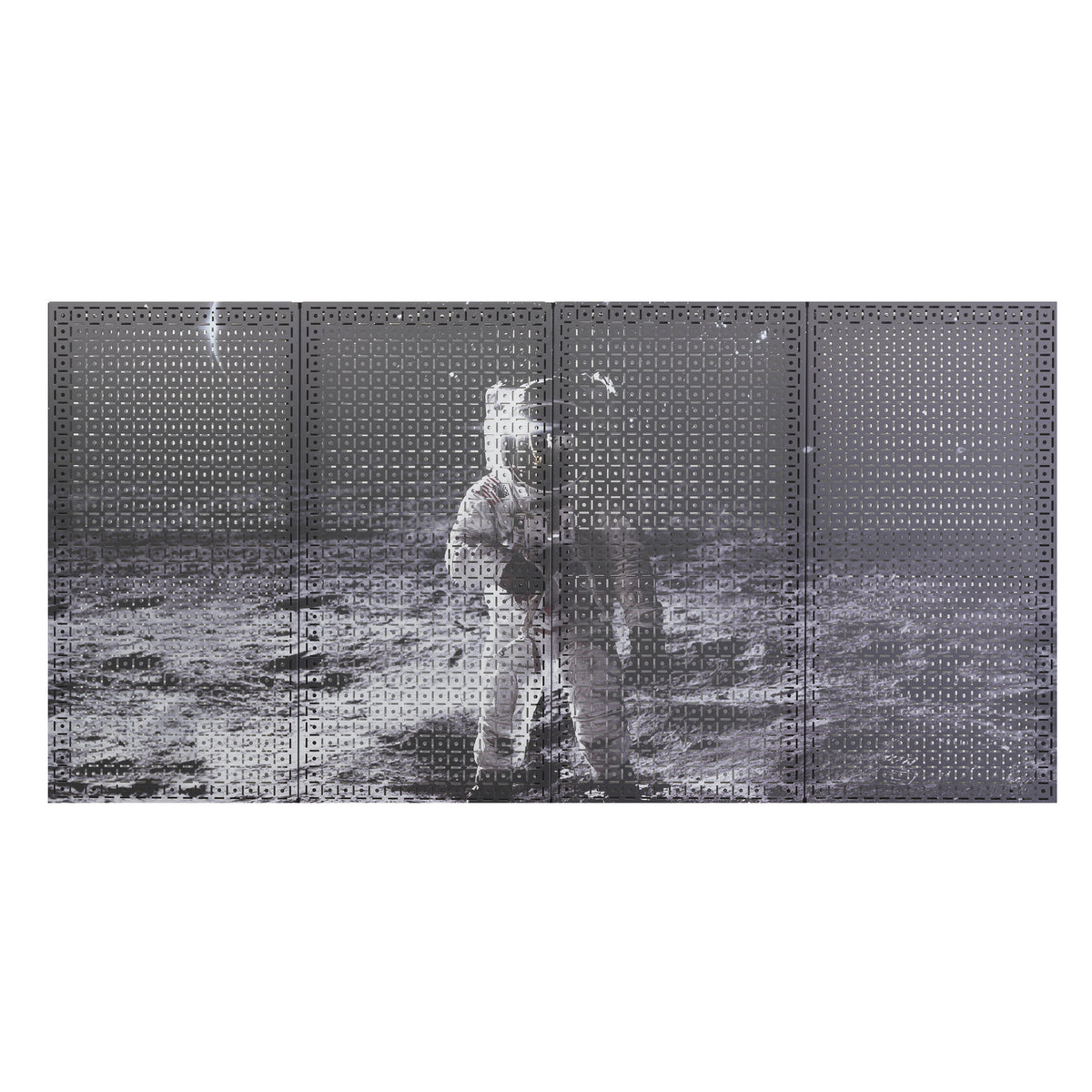 OmniWall 4 Panel Pack Space Man Print