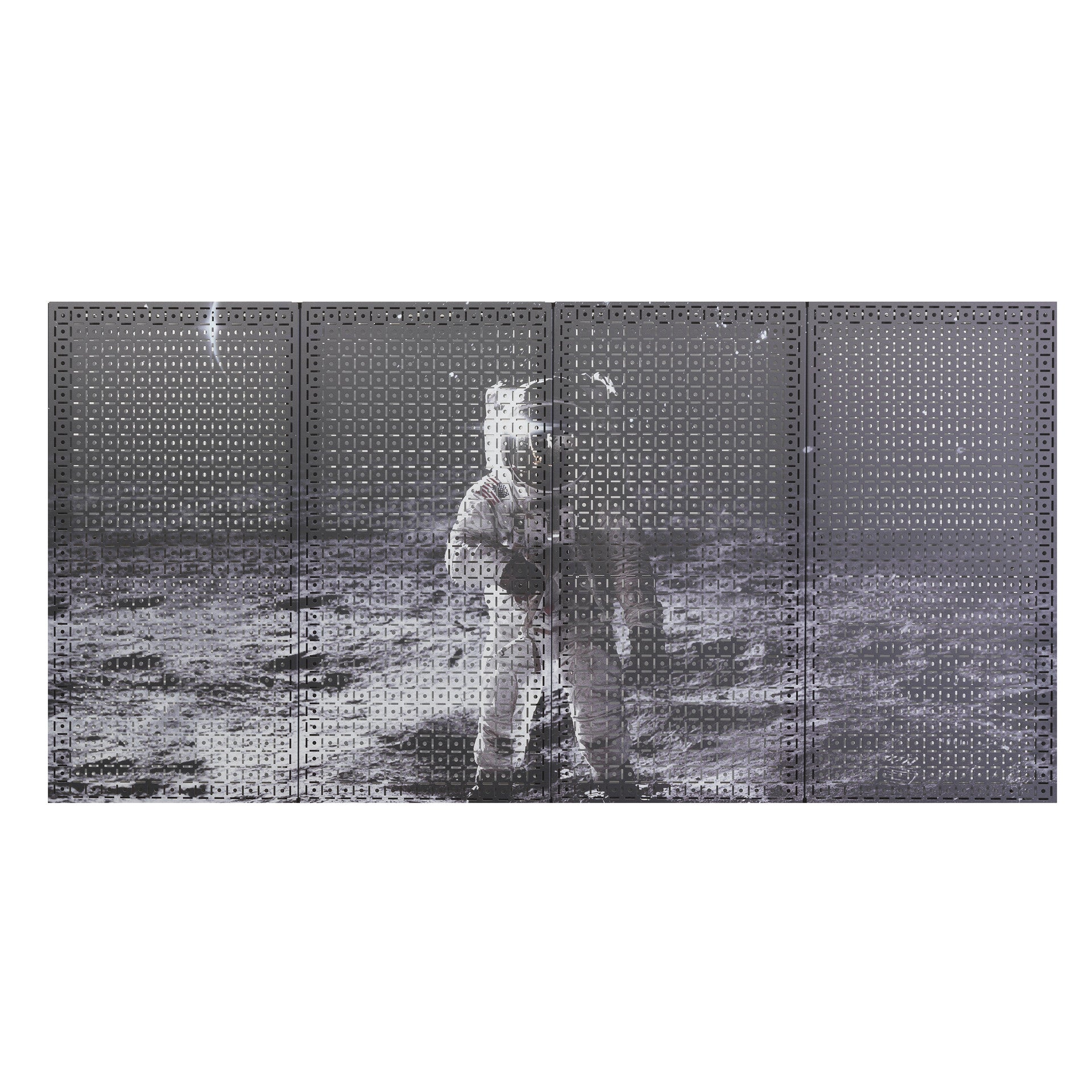 OmniWall 4 Panel Pack Space Man Print