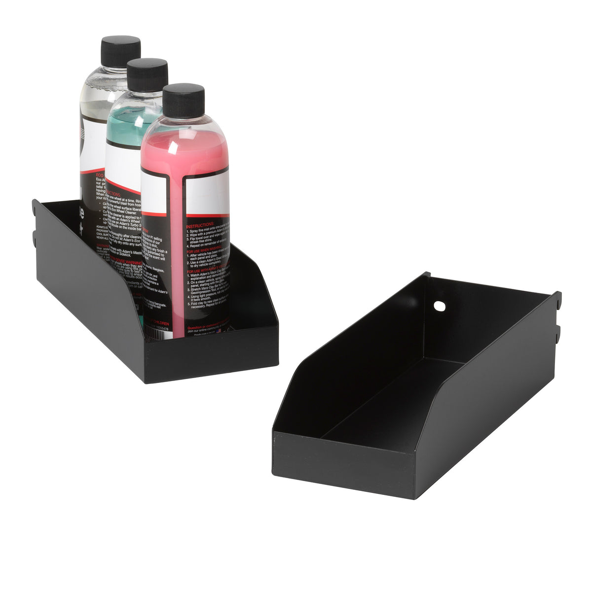 OmniWall Large Metal Storage Bins (2-Pack)