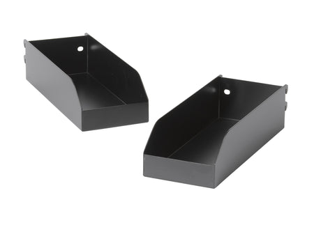 OmniWall Large Metal Storage Bins (2-Pack)