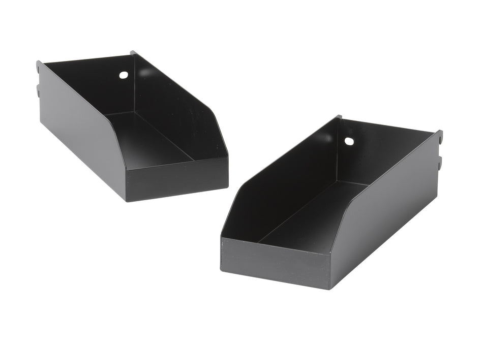 OmniWall Large Metal Storage Bins (2-Pack)