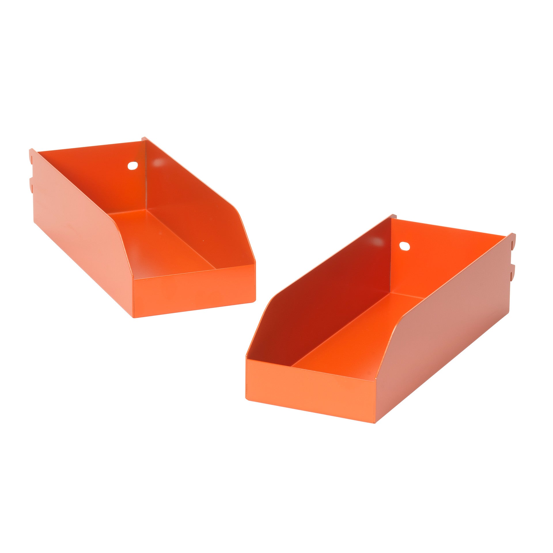 OmniWall Large Metal Storage Bins (2-Pack)