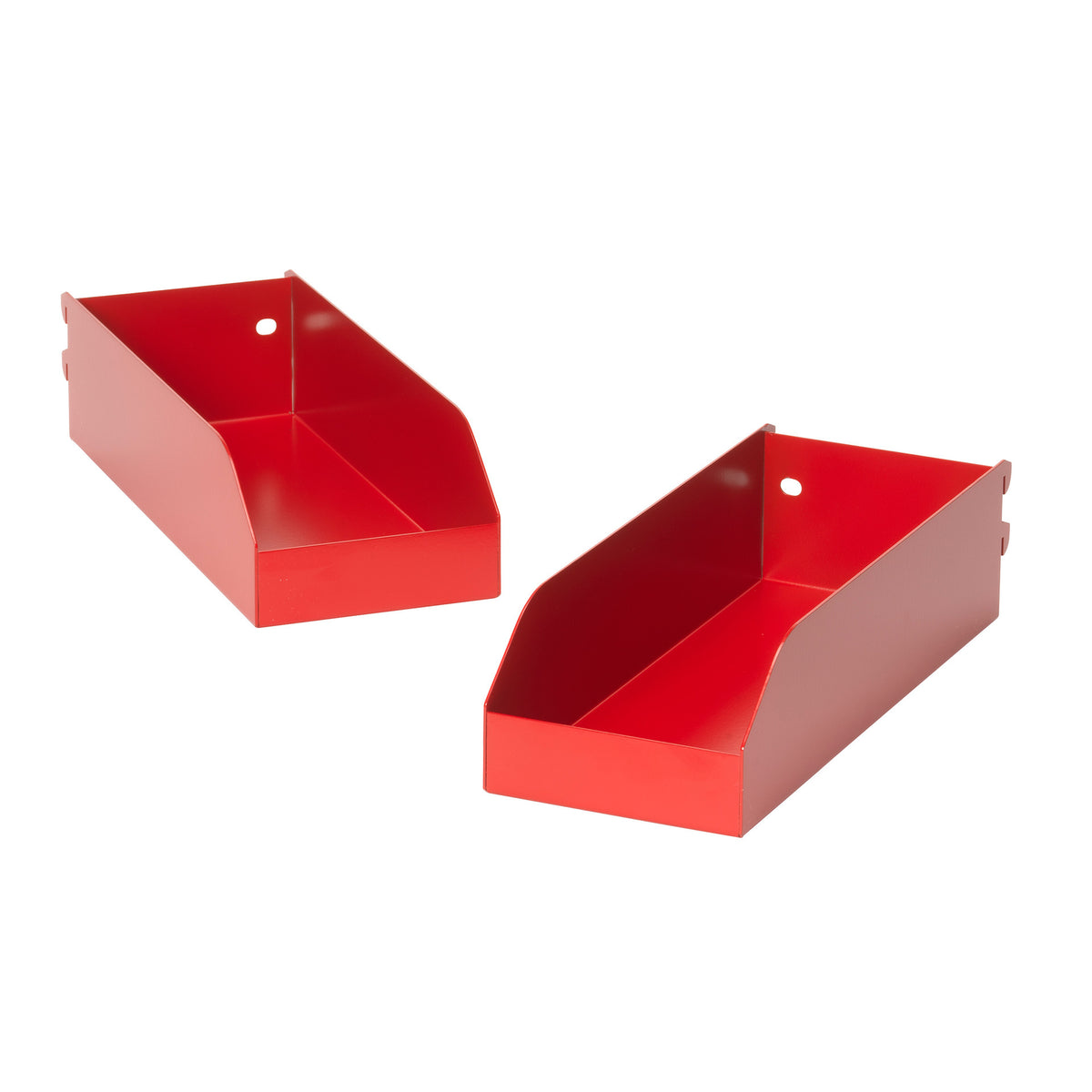 OmniWall Large Metal Storage Bins (2-Pack)