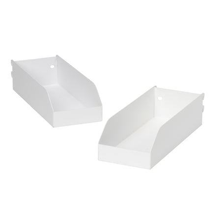 OmniWall Large Metal Storage Bins (2-Pack)