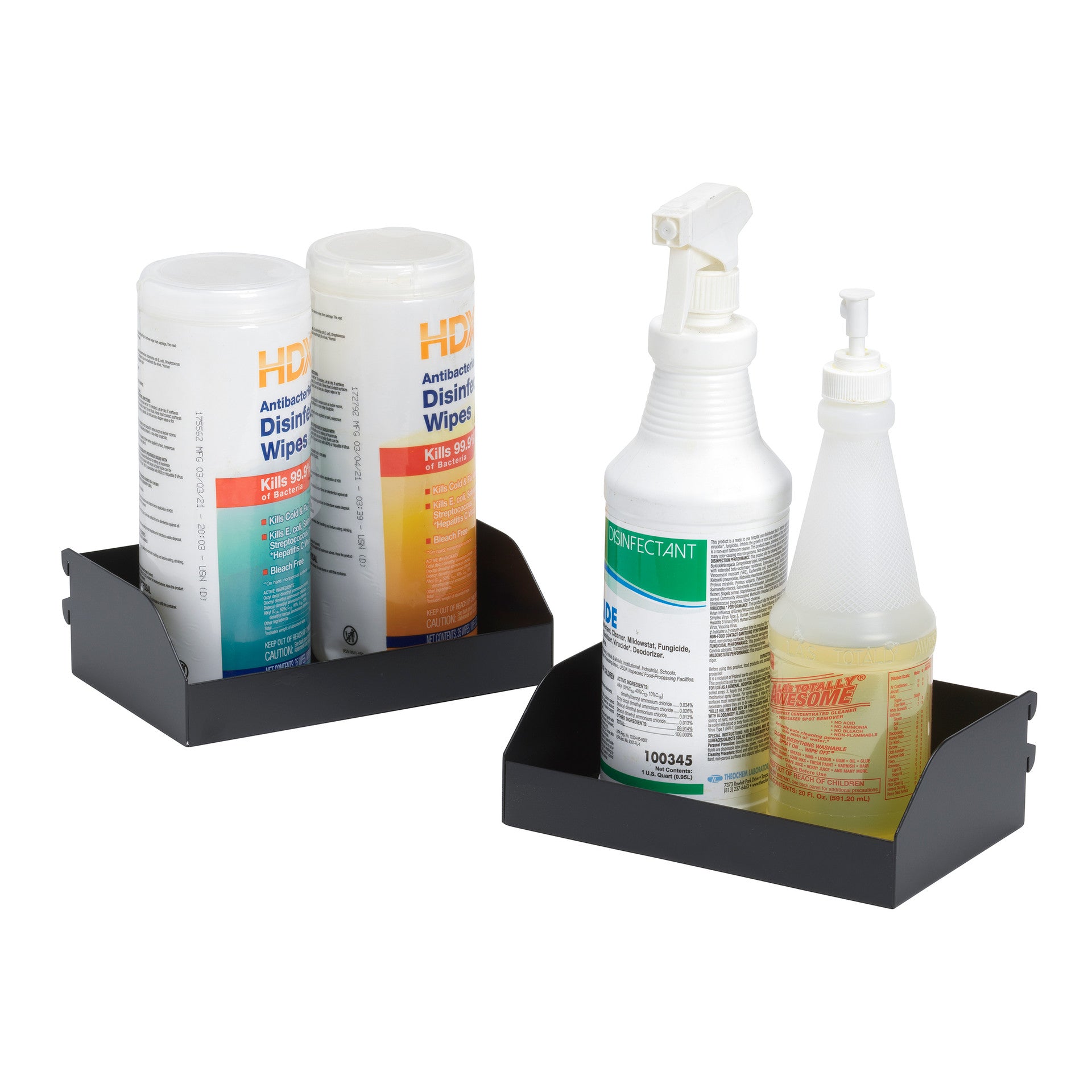 OmniWall Medium Metal Storage Bins (2-Pack)