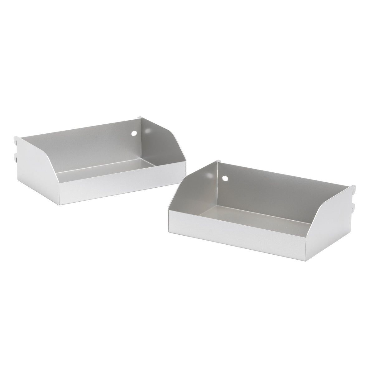 OmniWall Medium Metal Storage Bins (2-Pack)