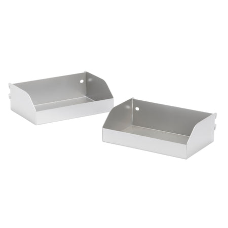 OmniWall Medium Metal Storage Bins (2-Pack)