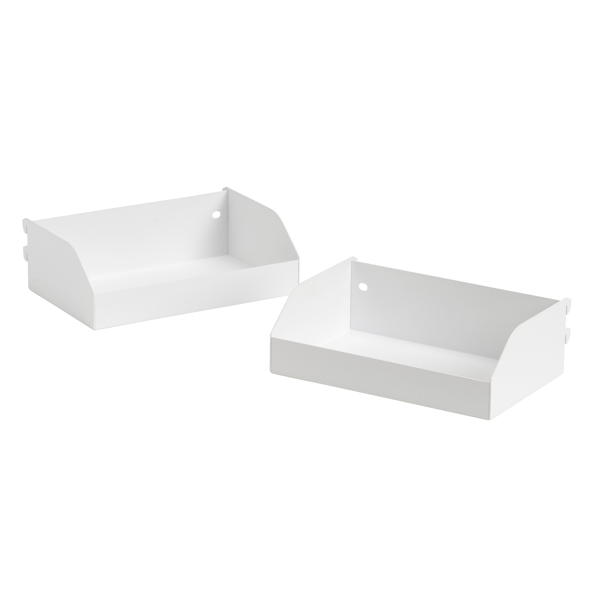 OmniWall Medium Metal Storage Bins (2-Pack)