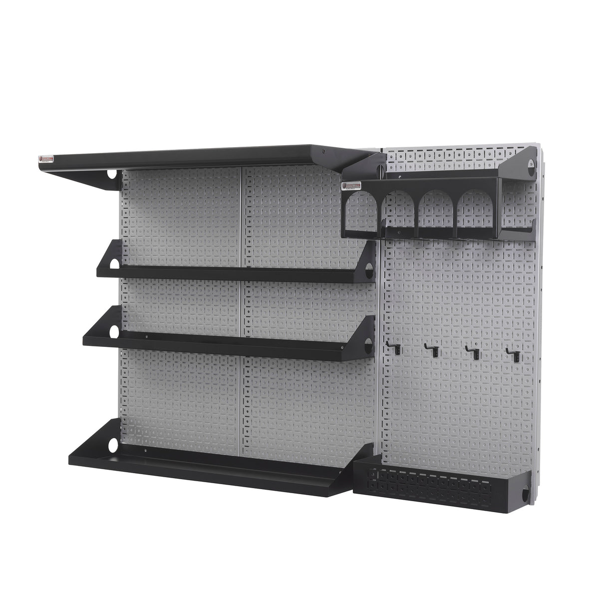 OmniWall 3 Panel Shelving & PowerTool Bundle