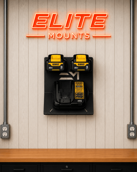 Elite Mounts Charger and Battery Mount compatible with Dewalt 20V, photo 5 of 5