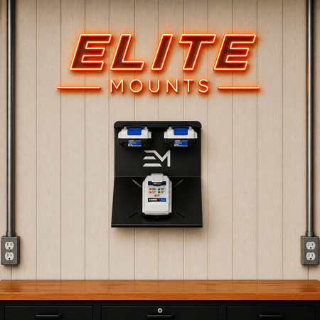 Elite Mounts Charger and Battery Mount compatible with Hart 20V, photo 4 of 4