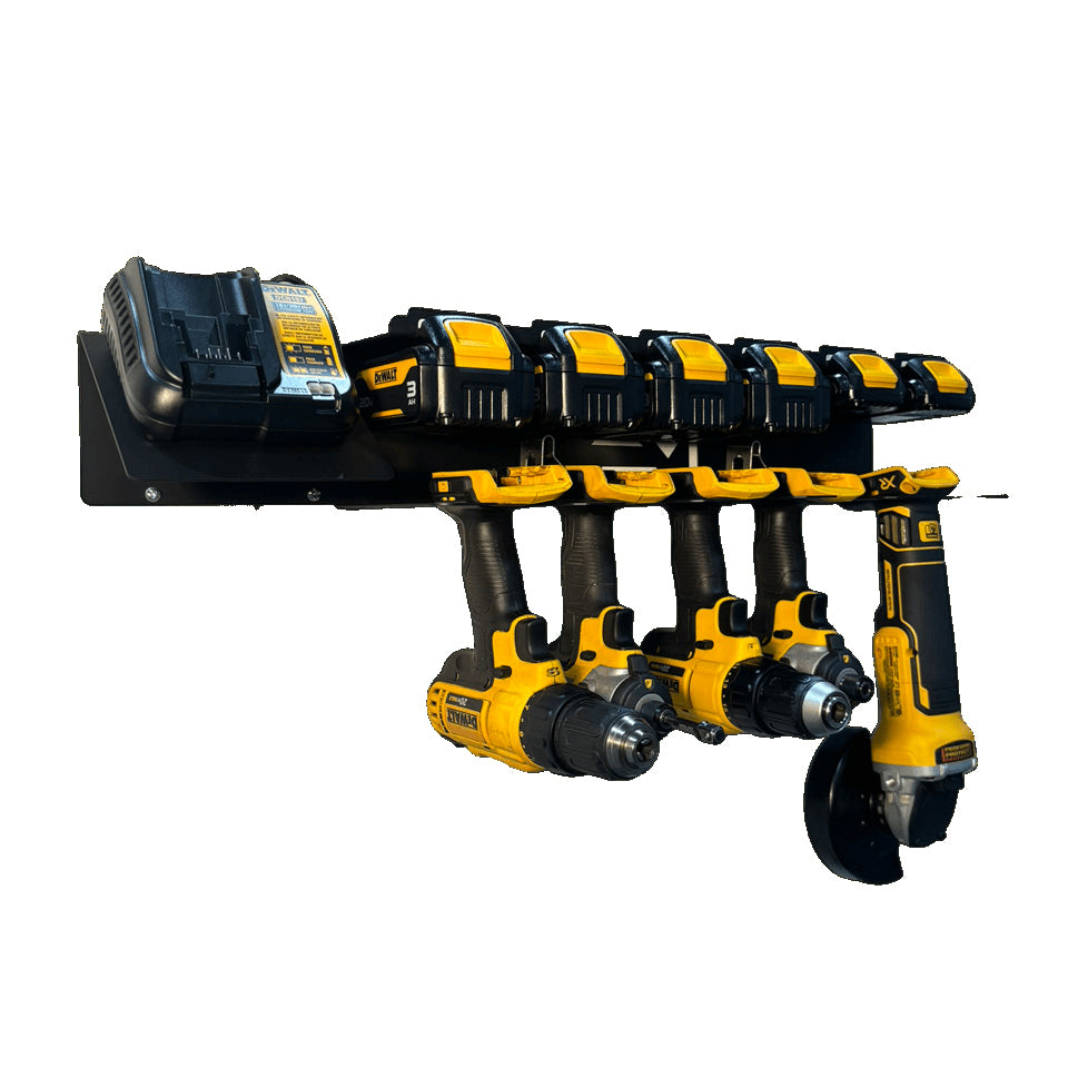 Elite Mounts DeWalt 20v Drill & Locking Battery Charging Station, photo 1 of 5