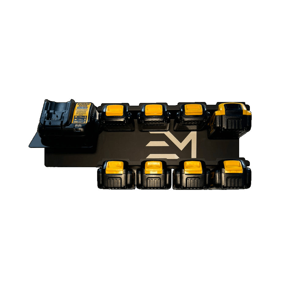 Elite Mounts Locking Battery Charging Station compatible with DeWalt 20v, photo 3 of 5