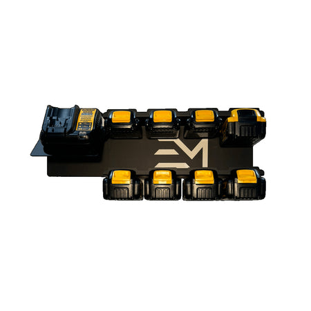 Elite Mounts Locking Battery Charging Station compatible with DeWalt 20v, photo 3 of 5