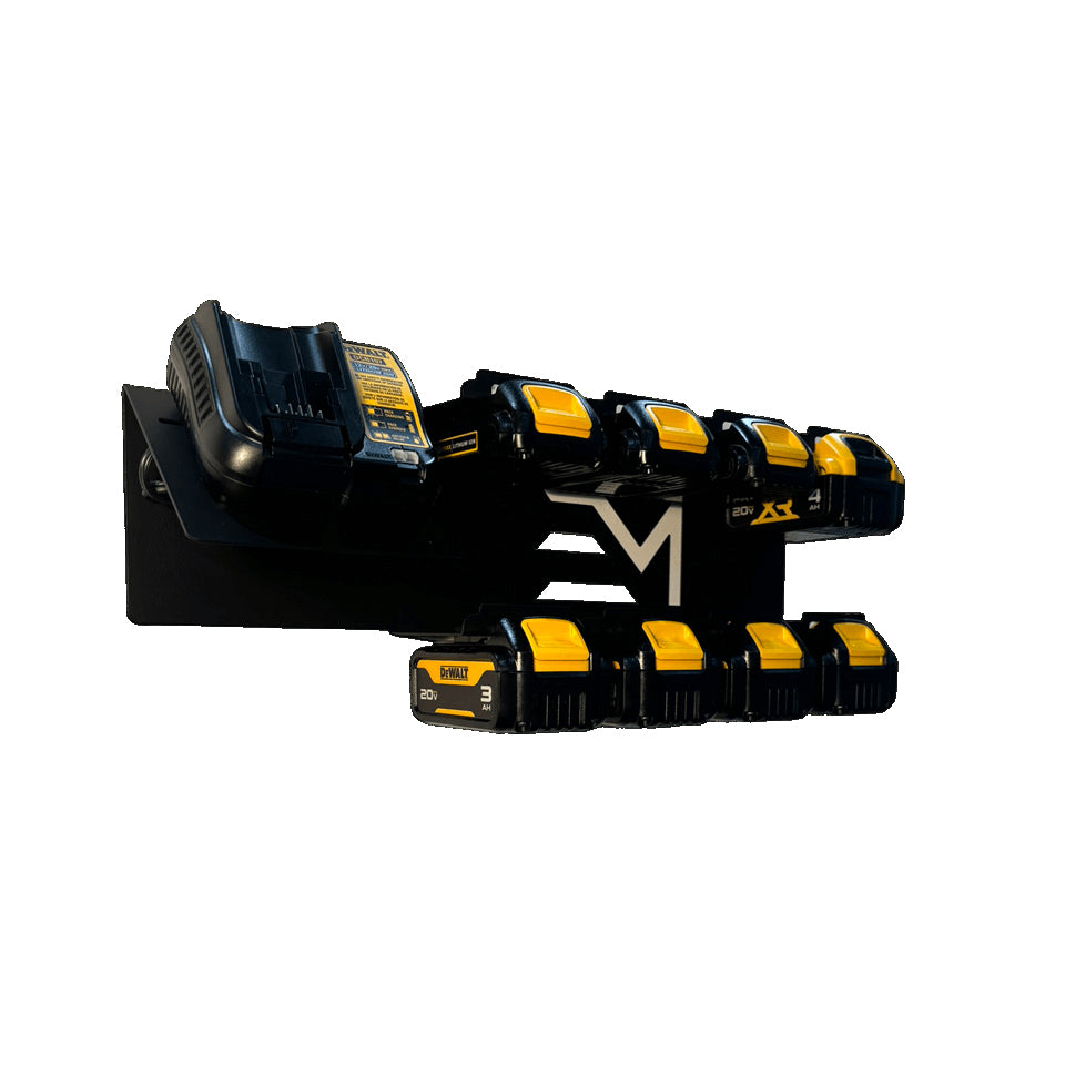 Elite Mounts Locking Battery Charging Station compatible with DeWalt 20v, photo 1 of 5