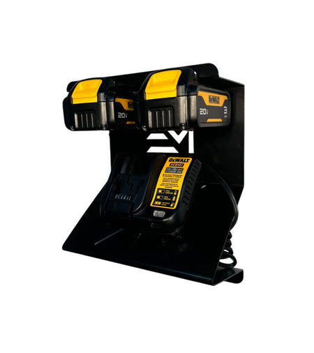 Charger and Battery Mount compatible with Dewalt 20V