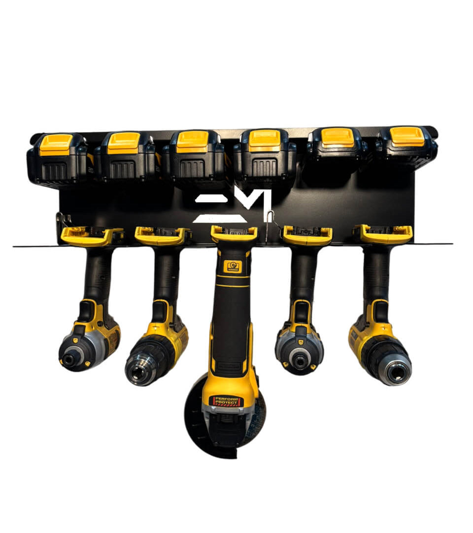Drill and Battery Shelf compatible with DeWalt 20V