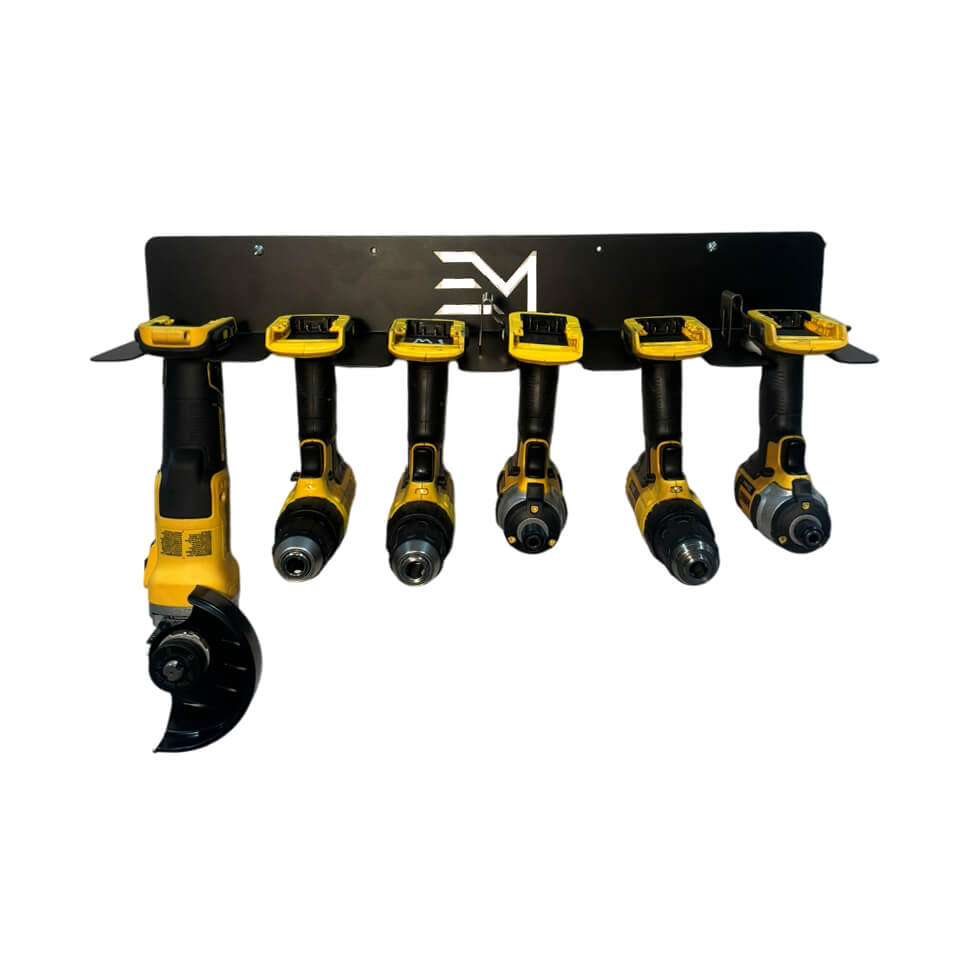 Elite Mounts 6-Slot Drill Organizer compatible with DeWalt 20v, photo 3 of 5