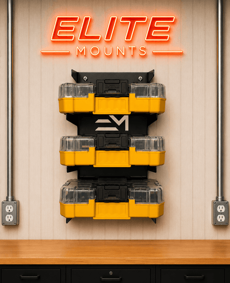 Elite Mounts Drill Bit Storage Rack compatible with DeWalt, photo 5 of 5