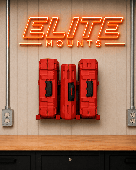 Elite Mounts Drill Bit Storage Shelf - Compatible with Milwaukee, photo 5 of 5