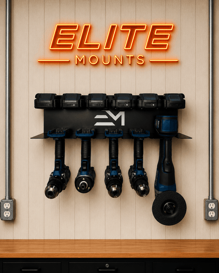 Elite Mounts Drill and Battery Shelf compatible with Hercules 20V, photo 5 of 5