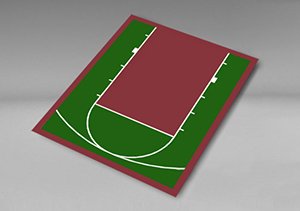 VersaCourt VersaCourt Basketball Game Tile Kits