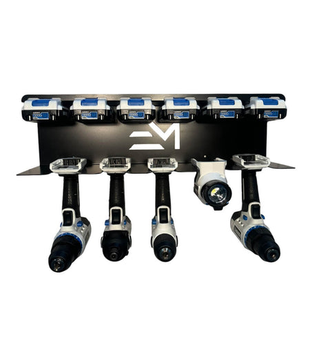 Drill and Battery Shelf compatible Hart 20V