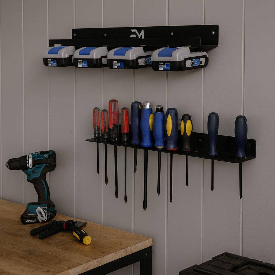 Elite Mounts 4-Battery Organizer compatible with Hart 20v, photo 5 of 6