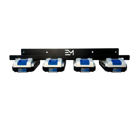 Elite Mounts 4-Battery Organizer compatible with Hart 20v, photo 3 of 6