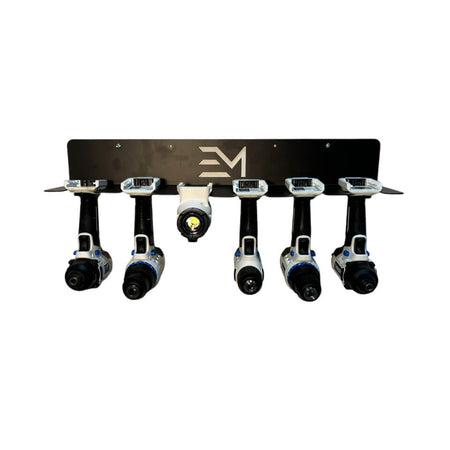 Elite Mounts 6-Slot Drill Organizer compatible with Hart 20v, photo 3 of 5