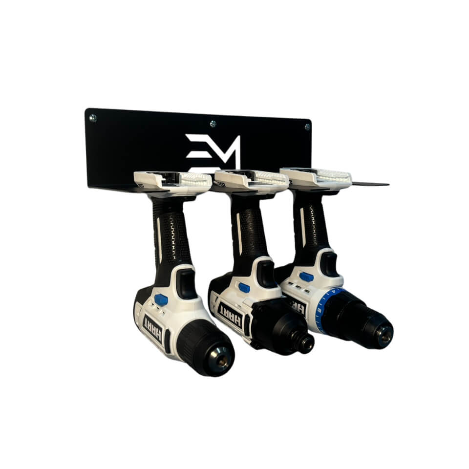 Elite Mounts 3-Slot Drill Organizer compatible with Hart, photo 1 of 5