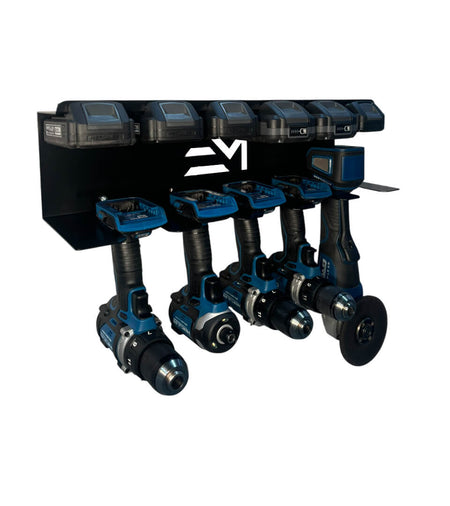 Drill and Battery Shelf compatible with Hercules 20V