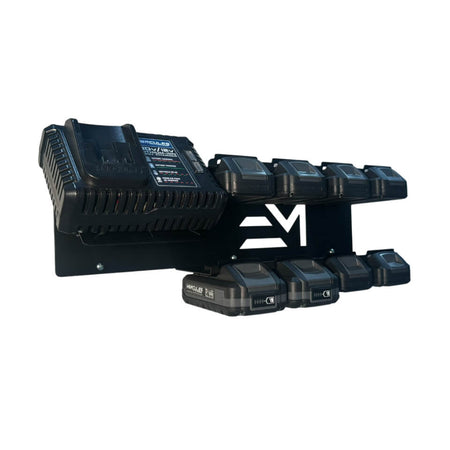 Elite Mounts Battery Organizer Charging Station compatible with Hercules 20v, photo 1 of 5