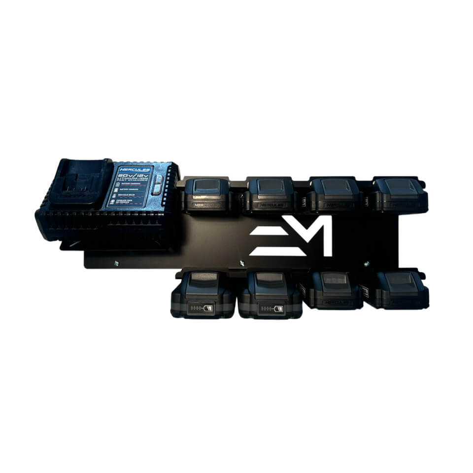 Elite Mounts Battery Organizer Charging Station compatible with Hercules 20v, photo 3 of 5