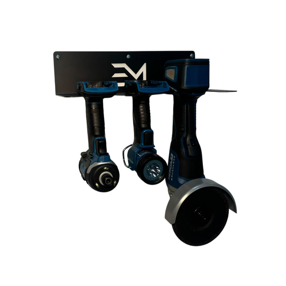 Elite Mounts 3-Slot Drill Organizer compatible with Hercules, photo 1 of 6