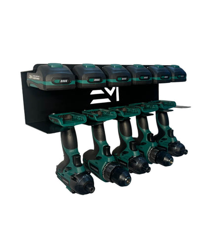 Elite Mounts Drill and Battery Shelf compatible with Masterforce 20V, photo 1 of 5