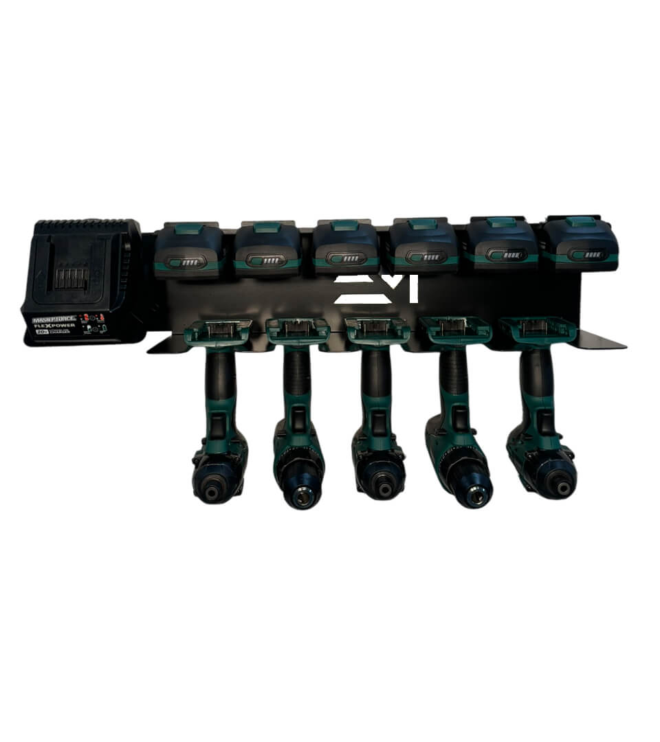 Drill & Locking Battery Charging Station compatible with Masterforce 20v