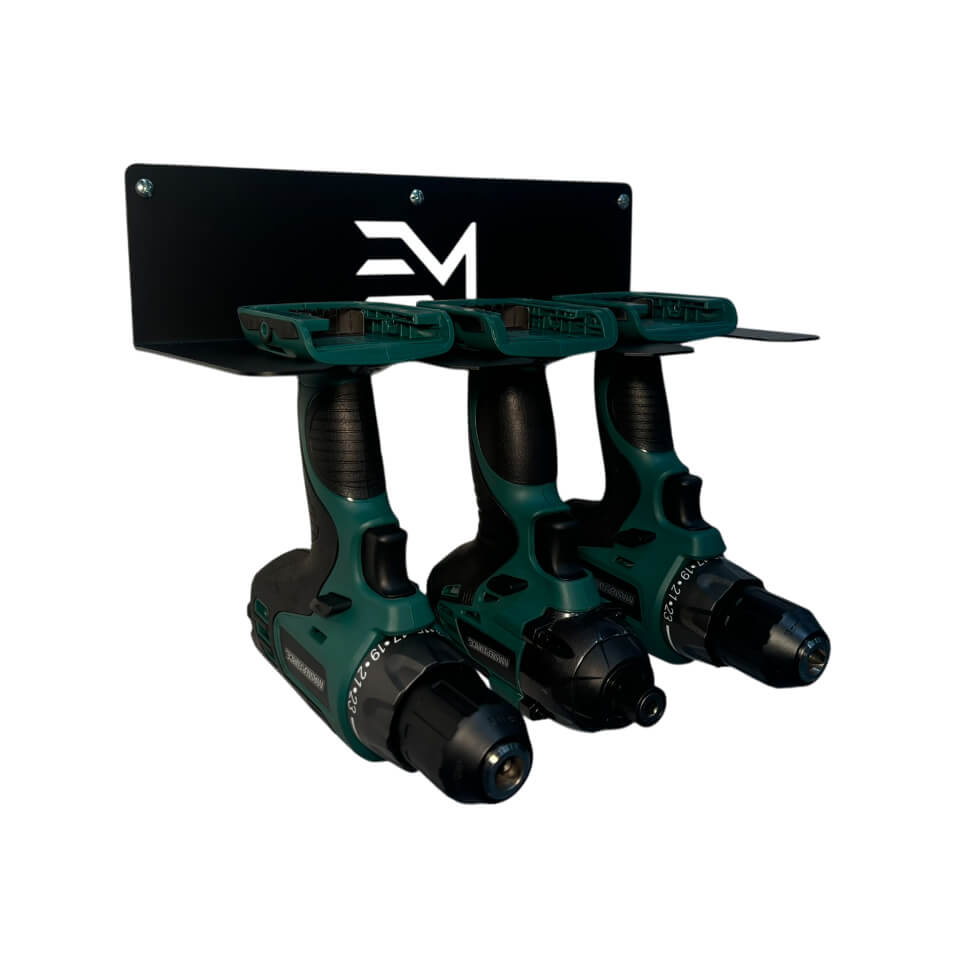Elite Mounts 3-Slot Drill Organizer compatible with Masterforce, photo 1 of 5
