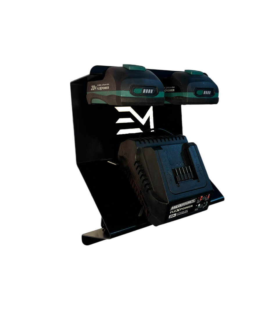 Elite Mounts Charger and Battery Mount compatible with Masterforce 20V, photo 3 of 5