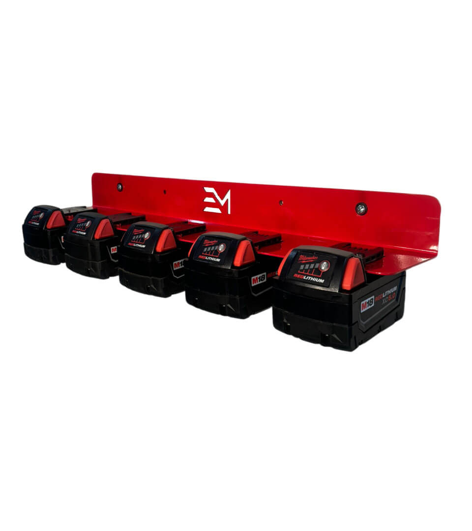Battery Holder – Compatible with Milwaukee 18v Battery