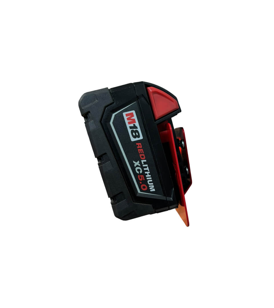Elite Mounts Battery Holders 5-Pack - Compatible with Milwaukee 18v Battery, photo 5 of 7